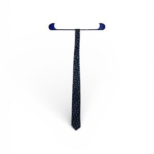 Roundtree & Yorke Dark Blue Floral Tie